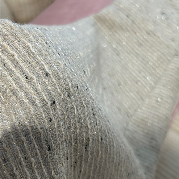 Jessica Simpson Metalic Strapless Cream Dress - Picture 8 of 9